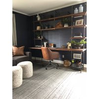 Butcher Block Büro Schreibtisch Eingebaut von SoilandOak