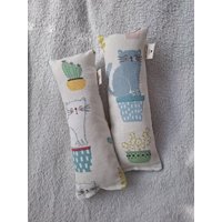 Kaktus Katzen - Feste Baumwollkicker Schafwollfüllung Katzenminze/Baldrian Plastikfreies Katzenspielzeug Kaktus Katzen - Feste Baumwollkicker Schafwollfüllung Katzenminze/Baldrian Plastikfreies Katzenspielzeug von SojaBiene
