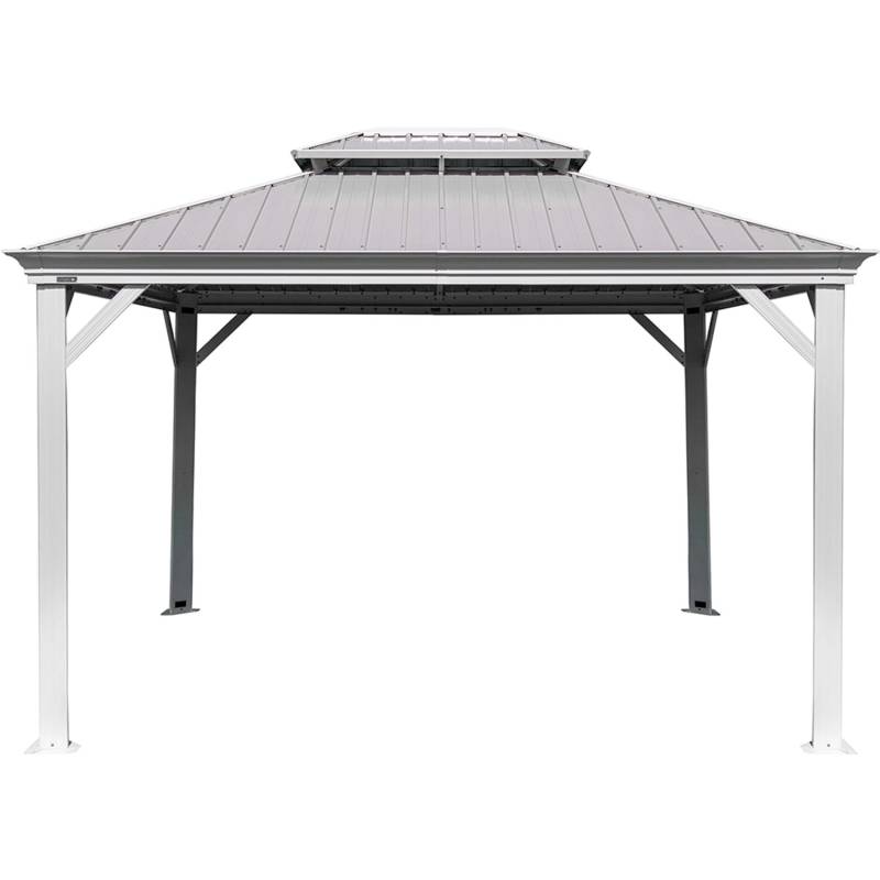 Sojag Aluminium Pavillon Messina 12 x 16 Champagner 363 x 483 x 307 cm von Sojag