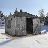 Sojag Pavillon-Winterabdeckung grau Polyester von Sojag