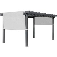 Sojag Pergola Yamba anthrazit Aluminium B/H/L: ca. 295x253x495 cm von Sojag