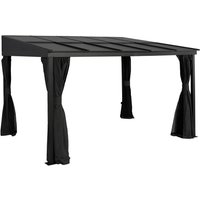 Sojag Terrassenüberdachung St. Barth anthrazit Aluminium B/H/T: ca. 424x240x296 cm Sojag Terrassenüberdachung St. Barth anthrazit Aluminium B/H/T: ca. 424x240x296 cm von Sojag