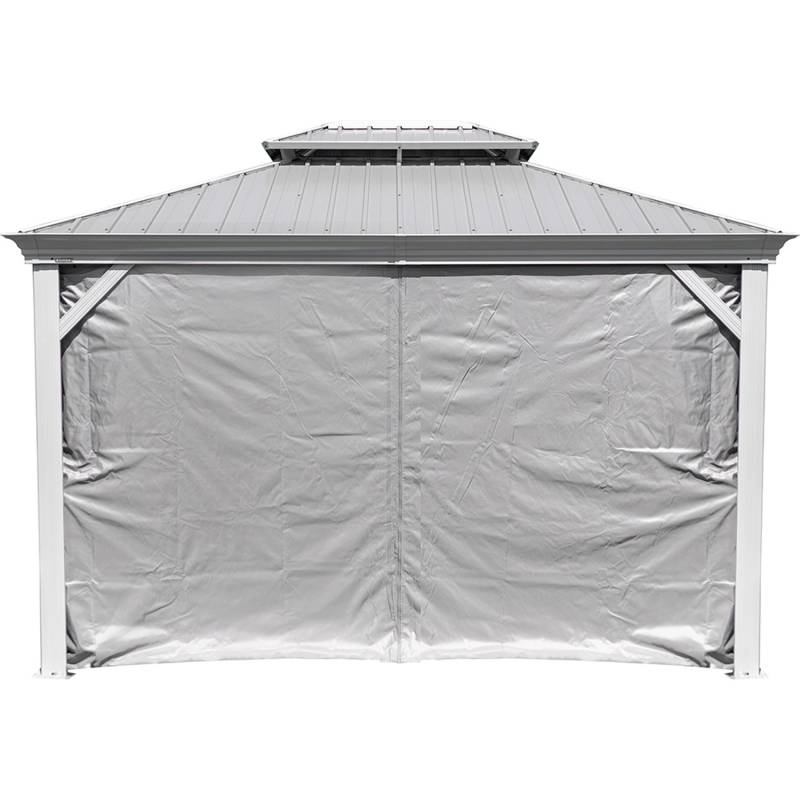 Sojag Vorhang-Set für Aluminium Pavillon Messina 10 x 12 Taupe von Sojag