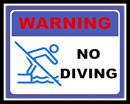 Sokomurg Metall-Blechschild im Retro-Stil, lustig, 40,6 x 30,5 cm, Aufschrift "Warning Beach Pool Rules", Schwimmbad, Warnhinweis, Bar, Pub, Club, Café, Zuhause, Restaurant, Wanddekoration Sokomurg Metall-Blechschild im Retro-Stil, lustig, 40,6 x 30,5 cm, Aufschrift "Warning Beach Pool Rules", Schwimmbad, Warnhinweis, Bar, Pub, Club, Café, Zuhause, Restaurant, Wanddekoration von Sokomurg