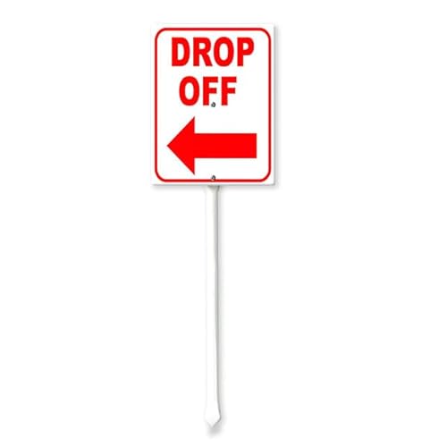 Sokomurg Pfeilschild mit Pfeilpfeilen nach links mit Pfahlen, Rasenschild, Aluminium-Metallschild für Büro, Geschäft, Hof, Außen- oder Innenbereich, Kits enthalten, rostfrei, 11,7 x 15,2 cm Sokomurg Pfeilschild mit Pfeilpfeilen nach links mit Pfahlen, Rasenschild, Aluminium-Metallschild für Büro, Geschäft, Hof, Außen- oder Innenbereich, Kits enthalten, rostfrei, 11,7 x 15,2 cm von Sokomurg