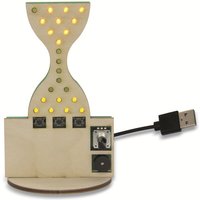 Sol-expert Lötbausatz 'Sanduhr variosand' Platinenbausatz zum Selberlöten von Sol Expert