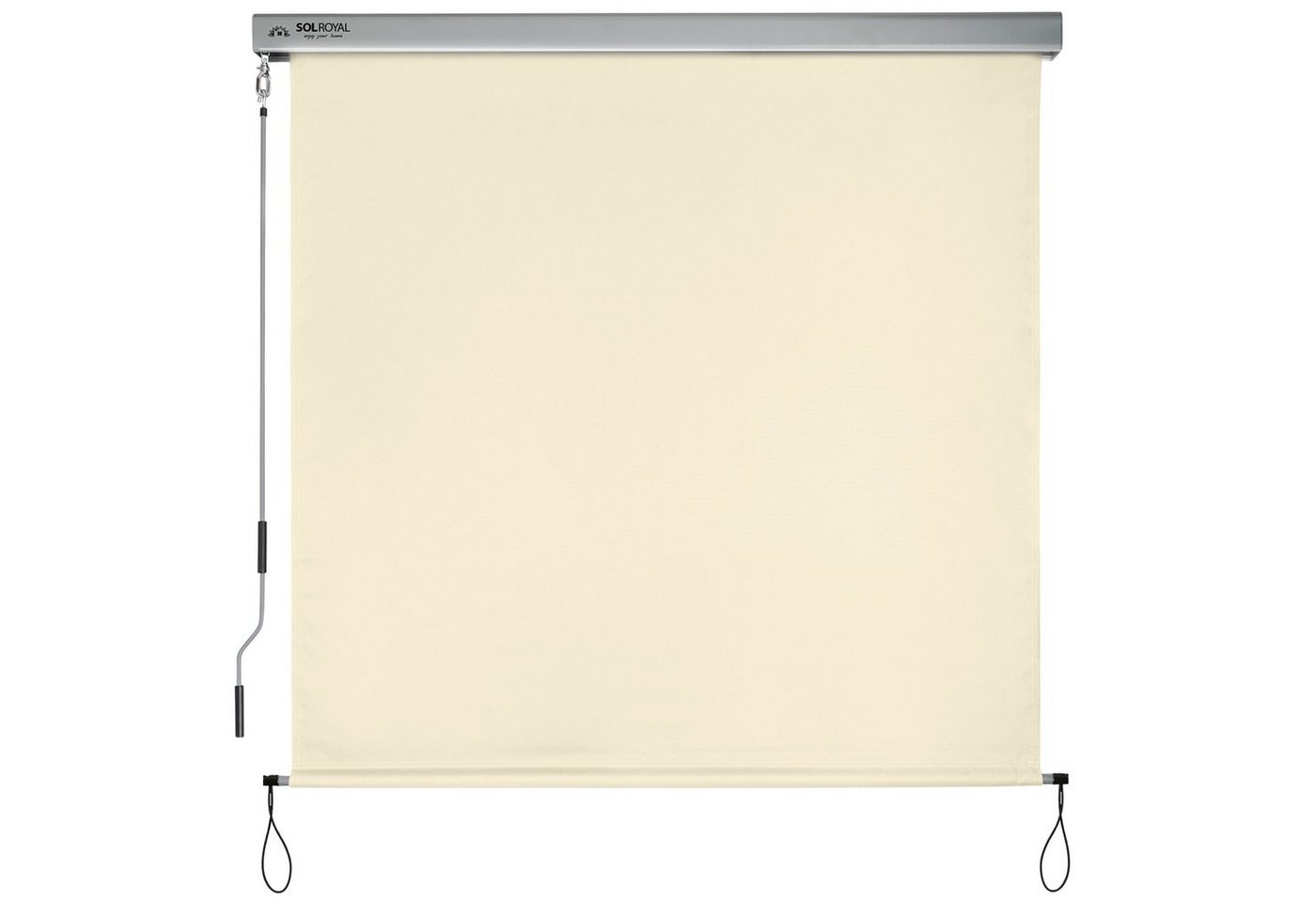 Sol Royal Klemmmarkise SolVision MS5 Senkrechtmarkise Fassadenmarkise 250x140cm beige von Sol Royal