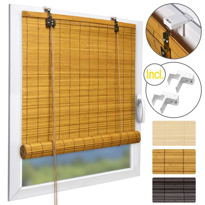 Sol Royal SolDecor B86 Bambusrollo 140x160cm Bambus von Sol Royal
