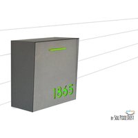 Briefkasten Mit Beton Gesicht | Tür, Aluminium Körper Und Hellgrünem Acryl, Modernes Design Custom Mailbox Wand Mailnest Typ 1 Briefkasten Mit Beton Gesicht | Tür, Aluminium Körper Und Hellgrünem Acryl, Modernes Design Custom Mailbox Wand Mailnest Typ 1 von SolPixieDust
