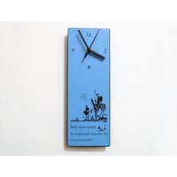 Don Quijote Zitat - Sanity May Be Madness But The Maddest Of All Is To See Life As It & Not Should Wall Clock Don Quijote Zitat - Sanity May Be Madness But The Maddest Of All Is To See Life As It & Not Should Wall Clock von SolPixieDust
