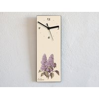 Fliederblumen - Wanduhr von SolPixieDust