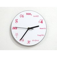 Mathematik - Wanduhr von SolPixieDust