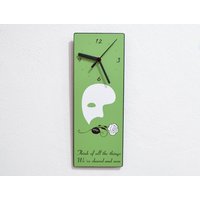 Phantom Der Oper Zitate - Think Of All The Things We' Ve Shared & Seen Wall Clock von SolPixieDust