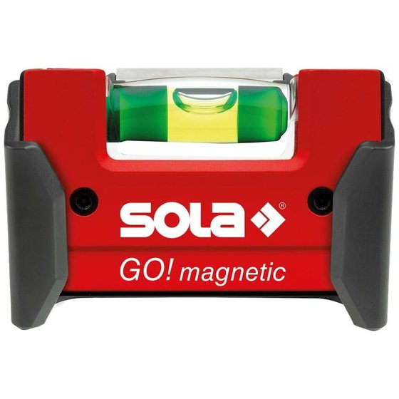 SOLA® - Magnet-Mini-Wasserwaage Go Magnet Clip 7,5cm von Sola