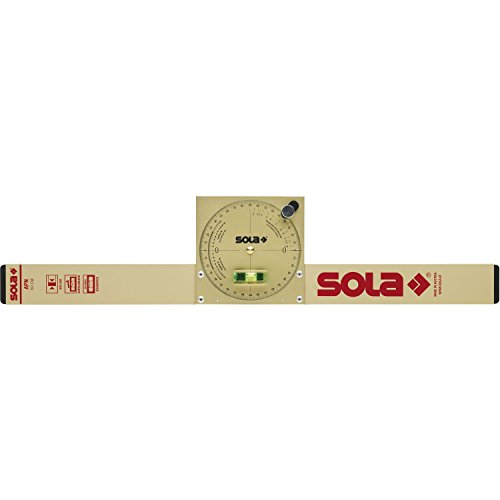 SOLA 01484501 Neigungs-Wasserwaage mit Magnet Länge 500 mm von Sola