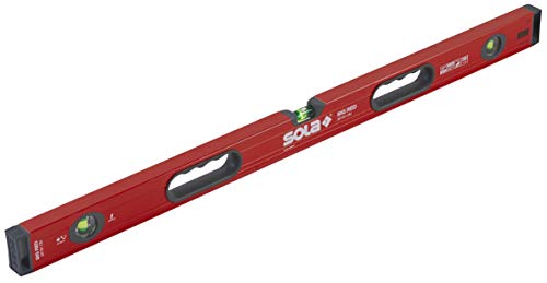SOLA LSB36 Big Red Aluminium-Balkenwaage mit 3 60% Vergrößerungsfläschchen, 91,4 cm von Sola