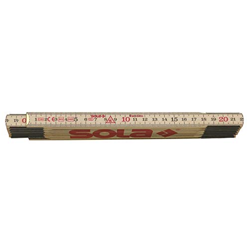 Sola Holz-Meterstab Schwedenmeter 2,4 Meter Glasbirke Art. H 2.4/12 Sola Holz-Meterstab Schwedenmeter 2,4 Meter Glasbirke Art. H 2.4/12 von Sola
