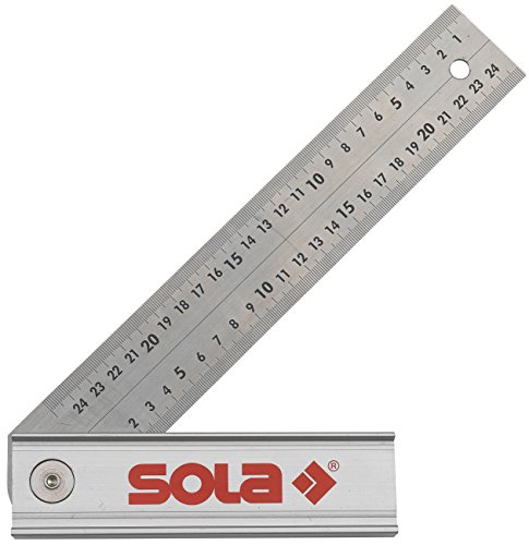 SOLA-Quattro-Escuadra Ajustable 250x170mm von Sola