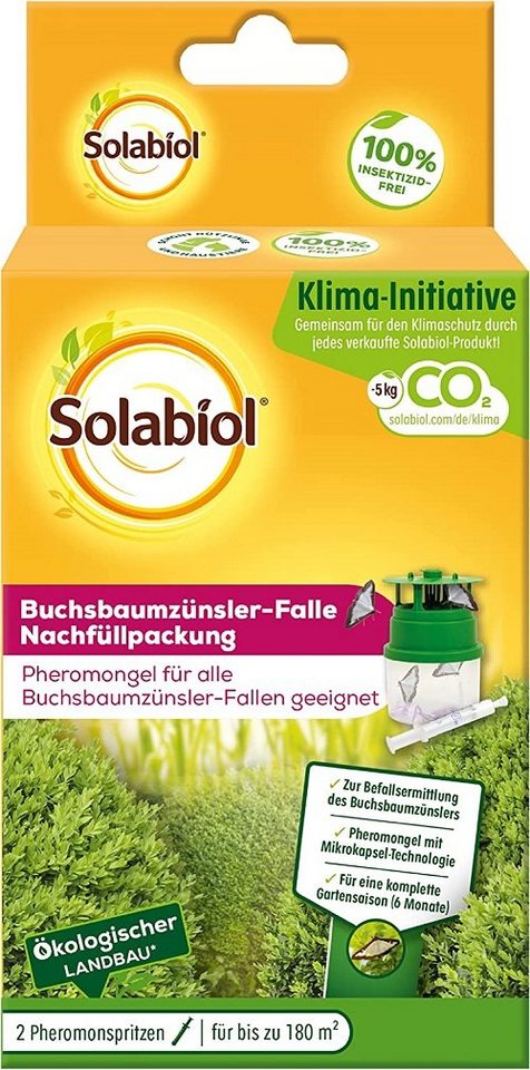 Solabiol Insektenfalle Solabiol Buchsbaumzünsler Nachfüllpack 2er Set von Solabiol