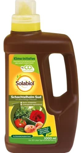 Solabiol Schachtelhalm Sud, biologisches Pflanzenstärkungsmittel zur Kräftigung und Stärkung pilzanfälliger Pflanzen, 1 Liter von PROTECT HOME