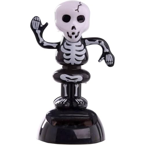 Solar-Wackelfigur Schwarzes Skelett Solar-Wackelfigur Schwarzes Skelett von SolarCosa