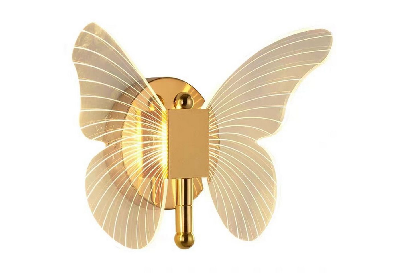 Solarandmore Wandleuchte wandleuchte innen,led wandleuchte,Schmetterlingsdesign, LED fest integriert, Geeignet für Schlafzimmer, Wohnzimmer, Flure, Esszimmer und Cafés Solarandmore Wandleuchte wandleuchte innen,led wandleuchte,Schmetterlingsdesign, LED fest integriert, Geeignet für Schlafzimmer, Wohnzimmer, Flure, Esszimmer und Cafés von Solarandmore