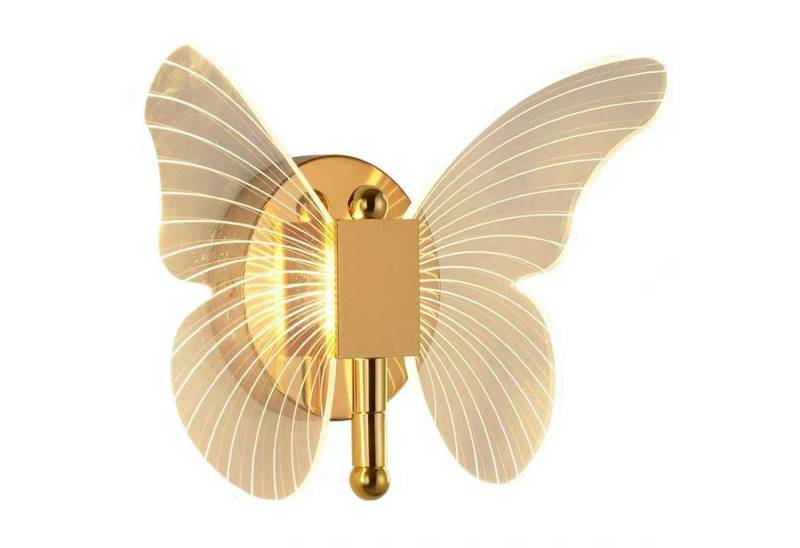 Solarandmore Wandleuchte wandleuchte innen,led wandleuchte,Schmetterlingsdesign, LED fest integriert, Geeignet für Schlafzimmer, Wohnzimmer, Flure, Esszimmer und Cafés Solarandmore Wandleuchte wandleuchte innen,led wandleuchte,Schmetterlingsdesign, LED fest integriert, Geeignet für Schlafzimmer, Wohnzimmer, Flure, Esszimmer und Cafés von Solarandmore