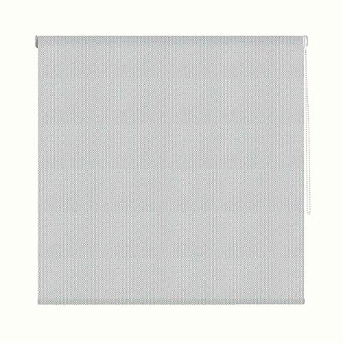 solardecor aufrollbare Abdunkelungsrollo Screen, Stoff, Grau, 90 x 260 x 10 cm von Solardecor