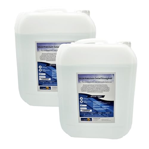 Solarflüssigkeit Wärmeträgermedium Solarliquid bis -28°C - 20 Liter von Solardirekt24