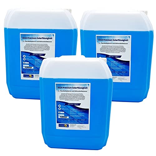 Solarflüssigkeit Wärmeträgermedium Solarliquid bis -28°C - 30 Liter von Solardirekt24