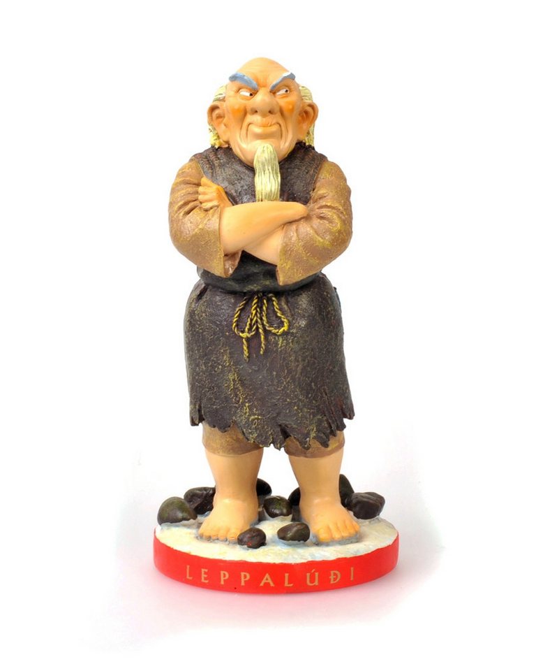 Sólarfilma Weihnachtsfigur Vater der Isländischen Weihnachtsmänner - Weihnachtsfigur Deko Island (Isländische Weihnachtsmänner), Leppalúði Figur der Isländischen Weihnachtstradition von Sólarfilma