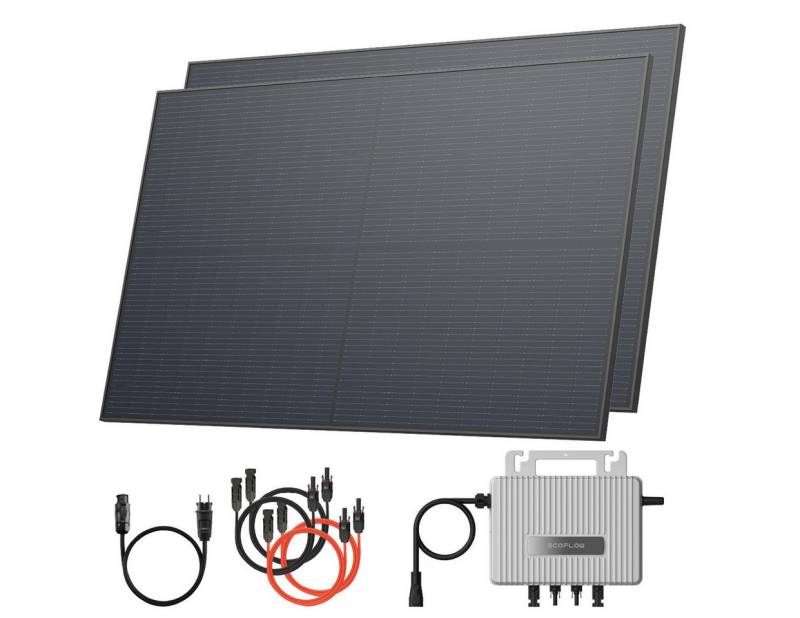 Solarway Balkonkraftwerk 880Wp / 800W komplett Steckdose - neuester EcoFlow Stream 800 Watt W, Monokristallin, EcoFlow Stream 800 Watt Wechselrichter - Solaranlage Komplettset - 44 Solarway Balkonkraftwerk 880Wp / 800W komplett Steckdose - neuester EcoFlow Stream 800 Watt W, Monokristallin, EcoFlow Stream 800 Watt Wechselrichter - Solaranlage Komplettset - 44 von Solarway