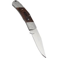 Outdoor-Taschenmesser Pakkaholz/mit Ornamentgravur Outdoor-Taschenmesser Pakkaholz/mit Ornamentgravur von Solax Sunshine