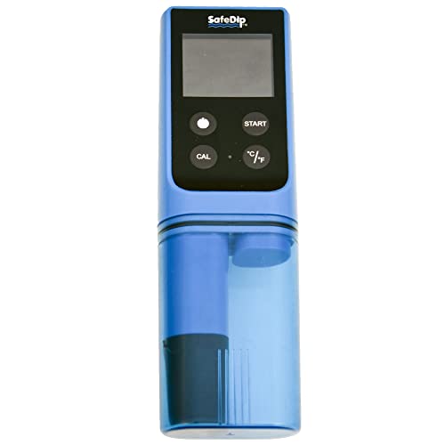Solaxx met01 a safedip Digital Test Meter für PH, Chlor, Salz und Temperatur von Solaxx