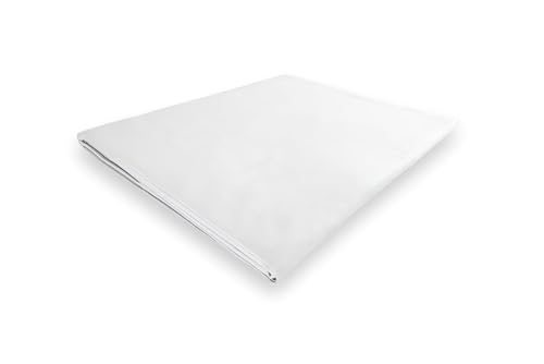 Bettlaken, Polycotton, 280 x 300 cm, Perkal, Weiß, von Soleil d'ocre Bettlaken, Polycotton, 280 x 300 cm, Perkal, Weiß, von Soleil d'ocre von Soleil d'ocre