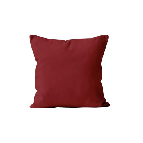 Soleil d'ocre Kissen Jungtier 60x60 cm Alix Rot, Polyester, 60 x 60 cm von Soleil d'ocre