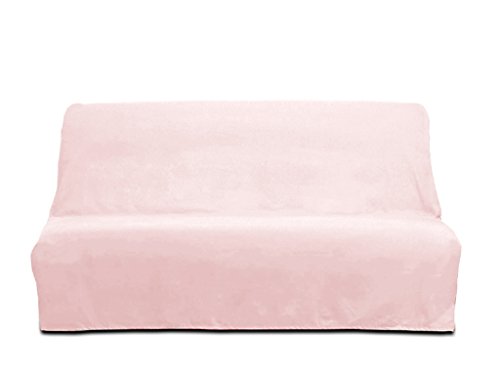 Soleil d'ocre Bezug Bettcouch Baumwolle Panama rosa, 204x190 cm von Soleil d'ocre