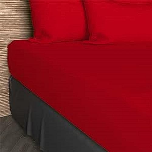 Soleil d'ocre 612807 So Spannbettlaken Baumwolle 57 Sohn Rot 200 x 140 cm Soleil d'ocre 612807 So Spannbettlaken Baumwolle 57 Sohn Rot 200 x 140 cm von Soleil d'ocre