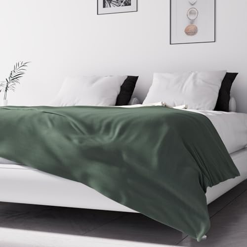 Soleil d'ocre, Flanelldecke, 220 x 240 cm, Khaki Soleil d'ocre, Flanelldecke, 220 x 240 cm, Khaki von Soleil d'ocre