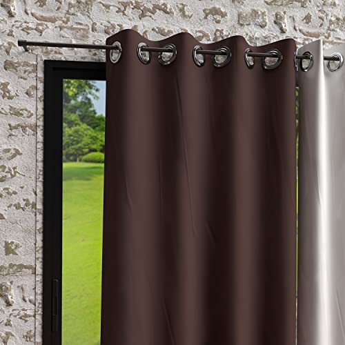 Sonne d'ocre, Rideau ich Ösen in Mikrofaser Wand © und 135x250 cm Bohem Brun Sonne d'ocre, Rideau ich Ösen in Mikrofaser Wand © und 135x250 cm Bohem Brun von Soleil d'ocre