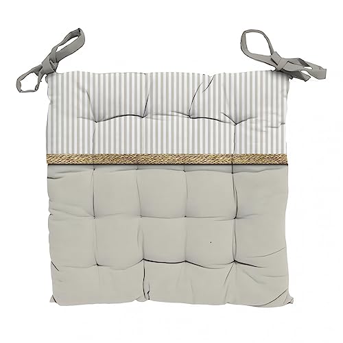 Soleil d'ocre, Stuhloberseite aus Baumwolle gepolstert 40x40x5 cm Aimee Soleil d'ocre, Stuhloberseite aus Baumwolle gepolstert 40x40x5 cm Aimee von Soleil d'ocre