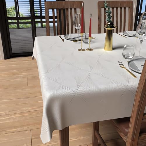 Soleil d'ocre, Tischdecke Rectangle Anti-Flecken 150x300 cm Luxury Blanc Soleil d'ocre, Tischdecke Rectangle Anti-Flecken 150x300 cm Luxury Blanc von Soleil d'ocre