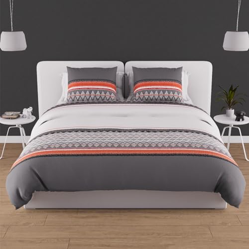 Soleil d'ocre Abdeckungen von Bettdecken, Baumwolle, Weiß, 220 x 240 cm Soleil d'ocre Abdeckungen von Bettdecken, Baumwolle, Weiß, 220 x 240 cm von Soleil d'ocre