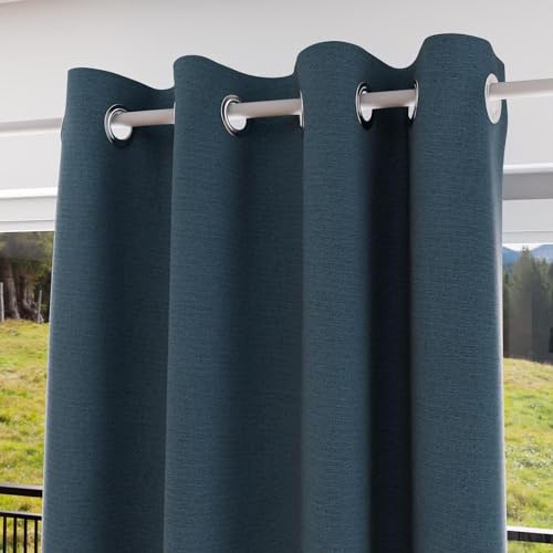 Soleil d'ocre Finsternis Rideau Blackout, Polyester, Blau, 140 x 250 cm Soleil d'ocre Finsternis Rideau Blackout, Polyester, Blau, 140 x 250 cm von Soleil d'ocre