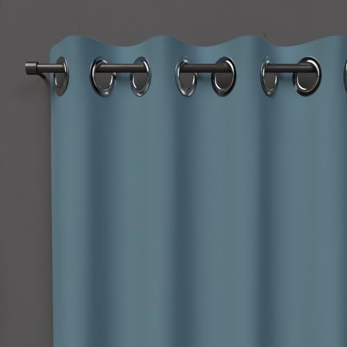 Soleil d'Ocre Rideau bei Ösen, Ösen, Blau, 135 x 250 cm Soleil d'Ocre Rideau bei Ösen, Ösen, Blau, 135 x 250 cm von Soleil d'ocre