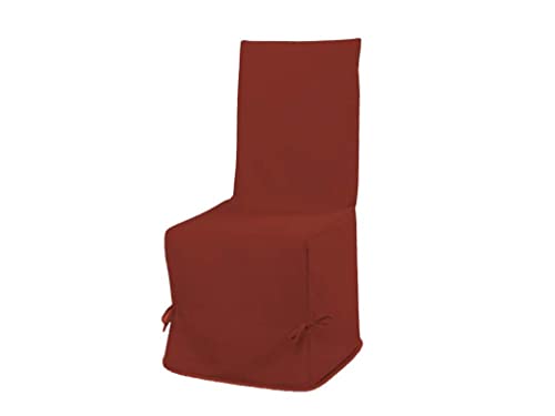 Soleil d'Ocre Panama Abdeckung von Chaise, Baumwolle, Orange, 50 x 115 cm von Soleil d'ocre