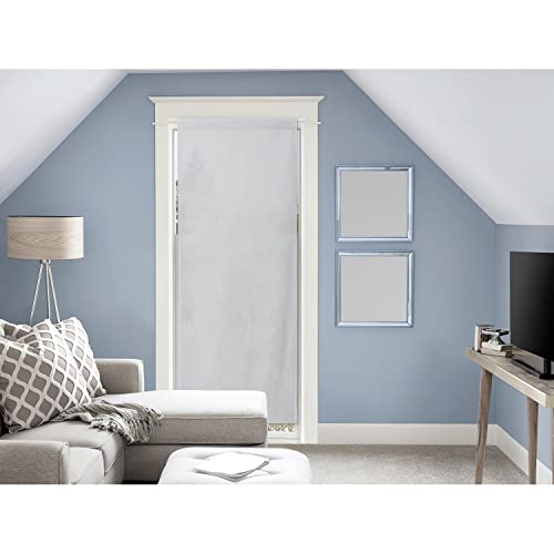 Soleil d'ocre Panama Verschleierung Tor Fenster, Baumwolle, Grau, 90 x 200 cm von Soleil d'ocre