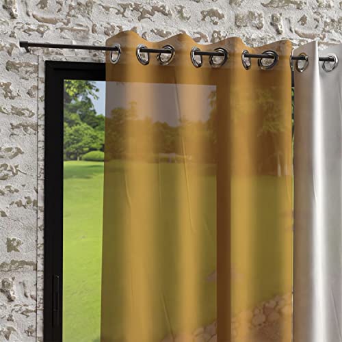 Soleil d'ocre Segel bei Ösen Wirkung zerknittert 135x250 cm Bohem Senf Soleil d'ocre Segel bei Ösen Wirkung zerknittert 135x250 cm Bohem Senf von Soleil d'ocre