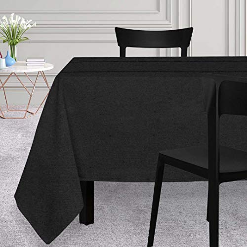 Soleil d'ocre Nappe, Schwarz, 150 x 300 cm von Soleil d'ocre