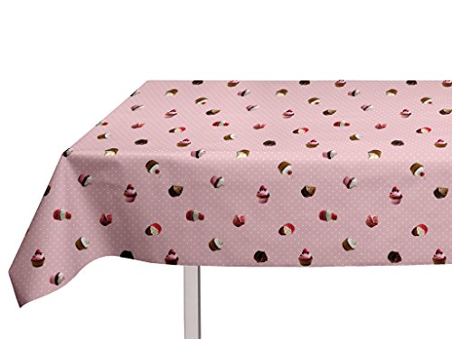 Soleil d'ocre 857153 Nappe Tuch Wachs Rechteck PVC Rose 140x240 cm Soleil d'ocre 857153 Nappe Tuch Wachs Rechteck PVC Rose 140x240 cm von Soleil d'ocre
